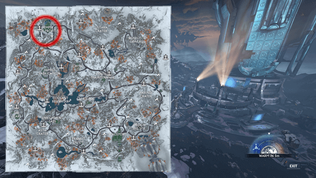 The Temple of Profit is located in the upper left part of Orb Vallis where you can find Sola Toroids