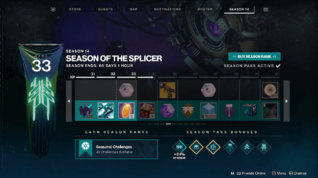 Destiny 2 Season of the Splicer Season Pass