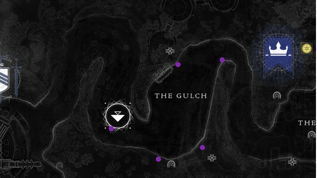 Destiny 2 EDZ The Gulch Ascendant Anchor Locations
