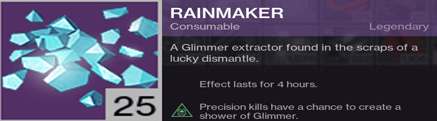 Destiny 2 Rainmaker