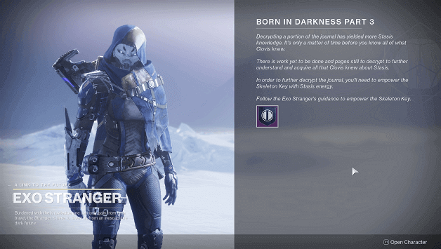 D2 Born In Darkness Part 3 Quest