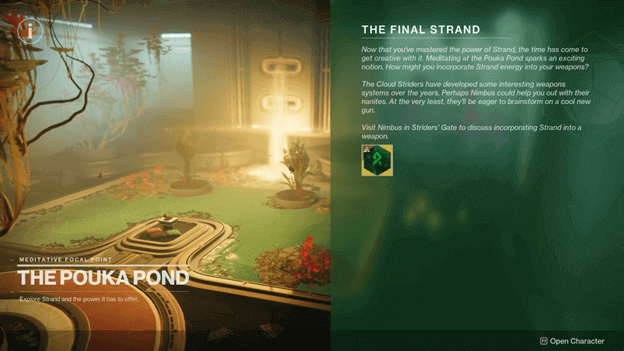 The Final Strand Lightfall Exotic Quest