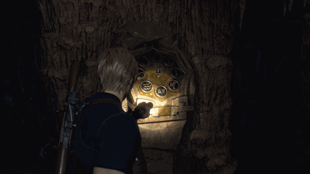 Resident Evil 4 Remake: How to Solve the Small Cave Shrine Stone Dais Puzzle