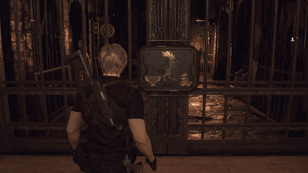 RE4 Remake Castle Sword Puzzle in Chapter 7