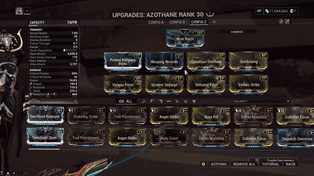 Azothane Weeping Wounds Build