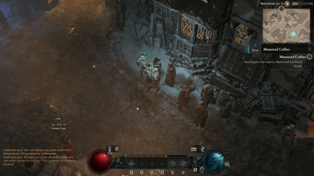 Diablo 4 Menestad Coffers (Side Quest) at Fractured Peaks