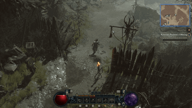 Ravenous Predator's Offering (Side Quest) Diablo 4