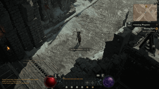 Diablo 4 Unlocking Waypoints Priority Quest