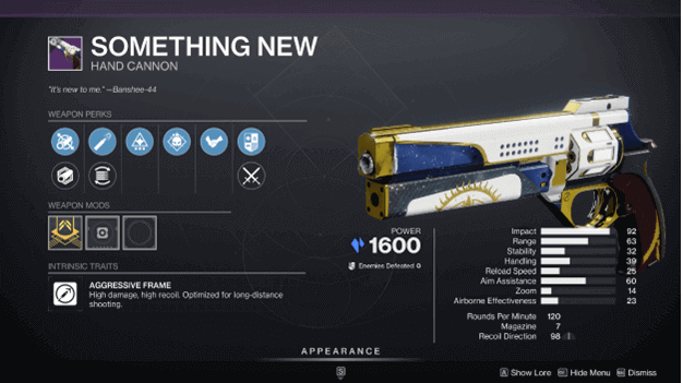 Something New (Hand Cannon)