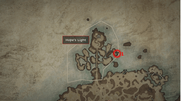 Hope’s Light location