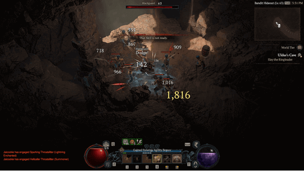 Slaying the Ringleader in the Uldur’s Cave