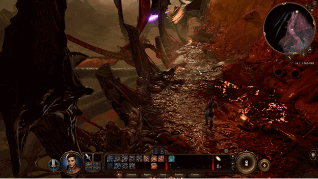 Open space which leads to the outside part of the Nautiloid in Baldur's Gate 3