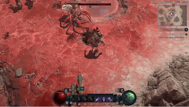 Slaying spiders to draw out the Broodmother
