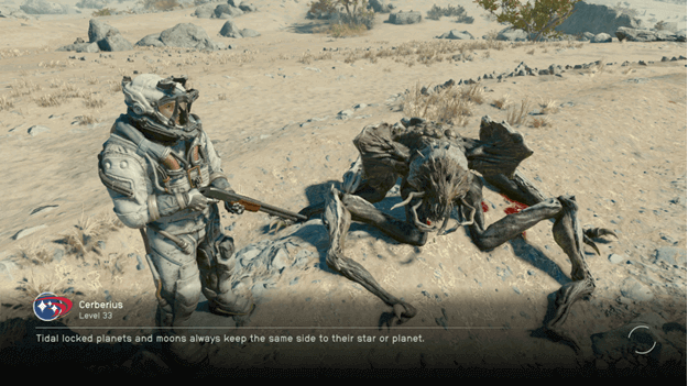 A creature is killed in the game