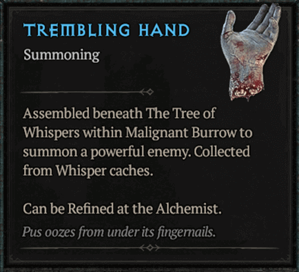 Trembling Hand D4 (Season of Blood)