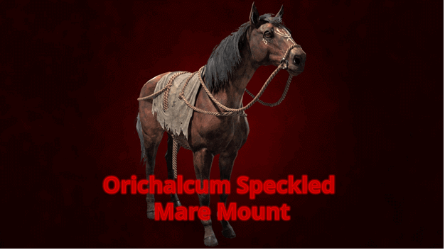 Season 3 Orichalcum Speckled Mare Mount Diablo 4
