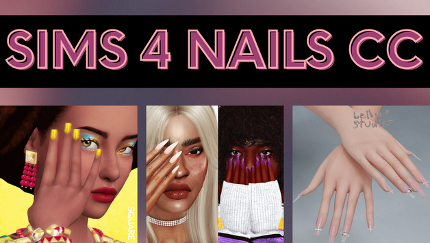 Sims 4 Nails CC