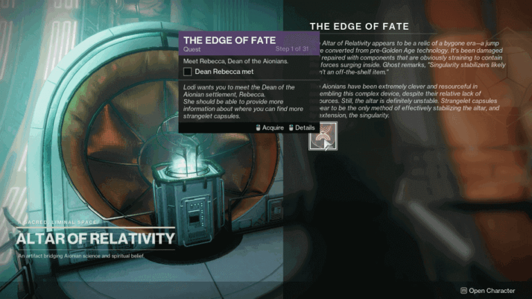 Destiny 2 The Edge of Fate Quest Steps (Campaign) - ProGameTalk