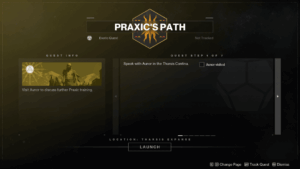 Destiny 2: Praxic’s Path Quest Walkthrough - ProGameTalk