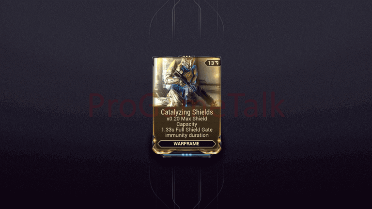 Catalyzing Shields corrupted mod